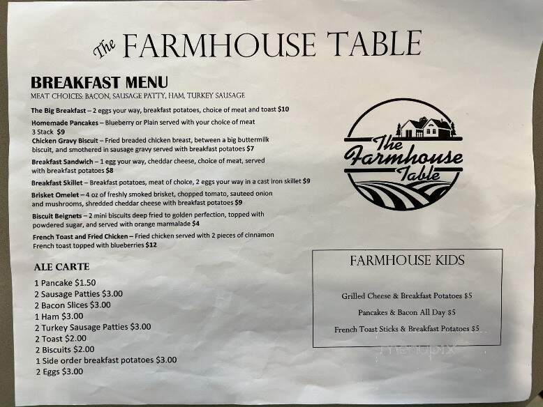 Farmhouse Table - Cleveland, MS