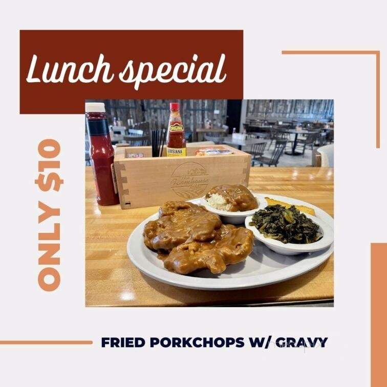 Farmhouse Table - Cleveland, MS menu_pic