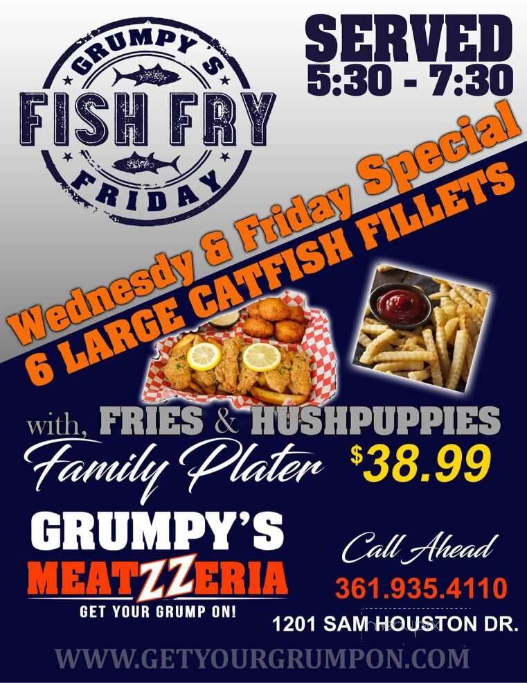 Grumpy's Meatzzeria - Victoria, TX