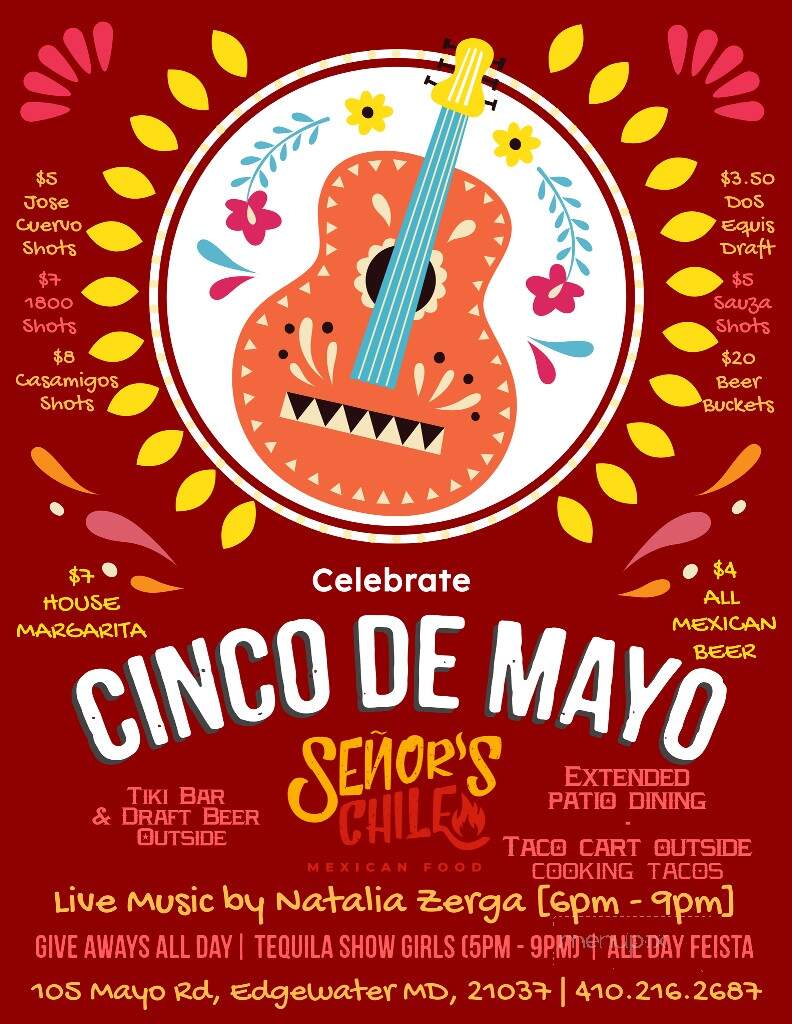 Senor's Chile - Edgewater, MD menu_pic