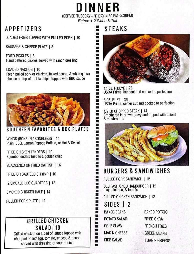 The Breakfast Club - Starkville, MS menu_pic
