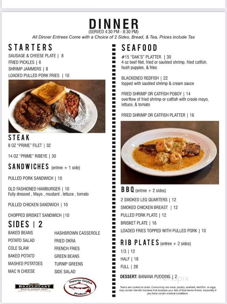 The Breakfast Club - Starkville, MS menu_pic