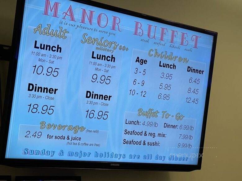Manor Buffet - Lancaster, PA