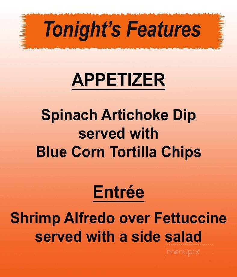 The Tavern at Jack's Neck - Belhaven, NC menu_pic