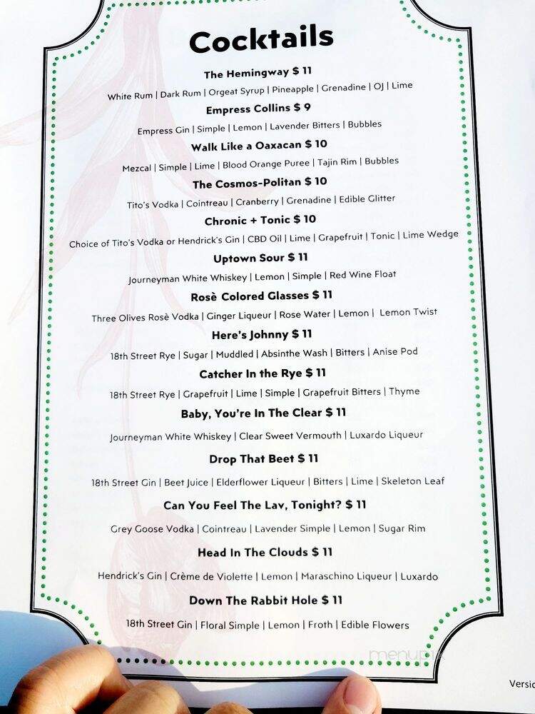 Stacks Bar & Grill - Valparaiso, IN menu_pic