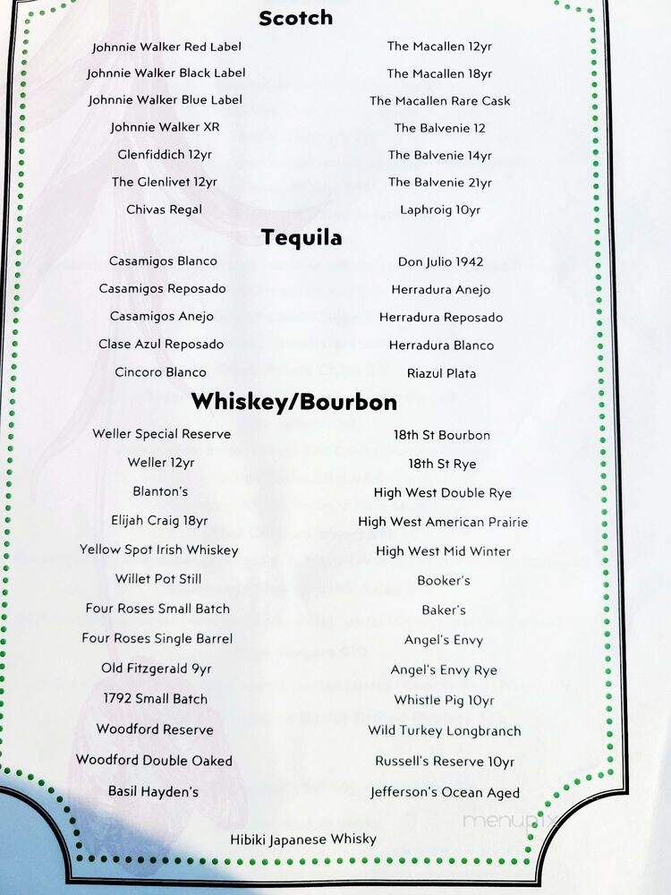 Stacks Bar & Grill - Valparaiso, IN menu_pic