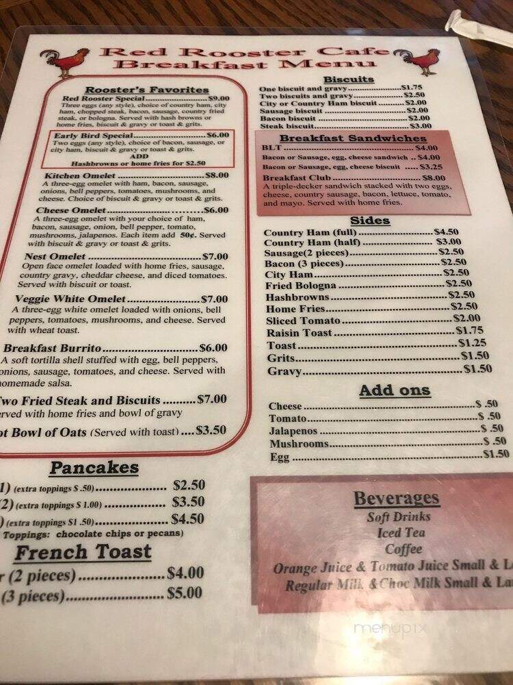 Red Rooster Cafe - Hendersonville, TN