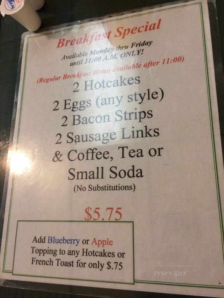Guilday's Restaurant - Newark, DE menu_pic