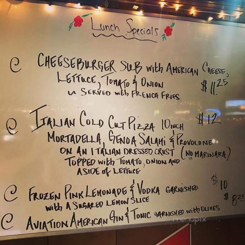 Laurino's Tavern - Brewster, MA menu_pic