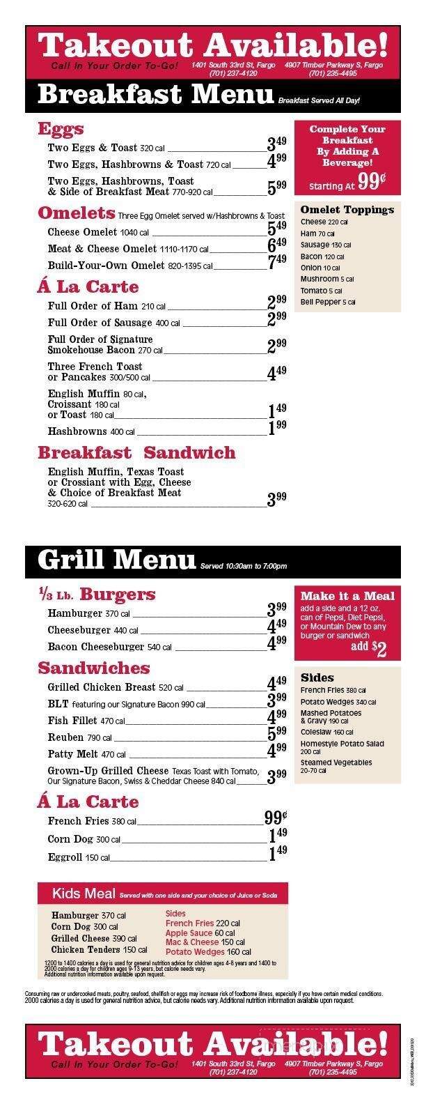 Cash Wise Foods - Fargo, ND menu_pic