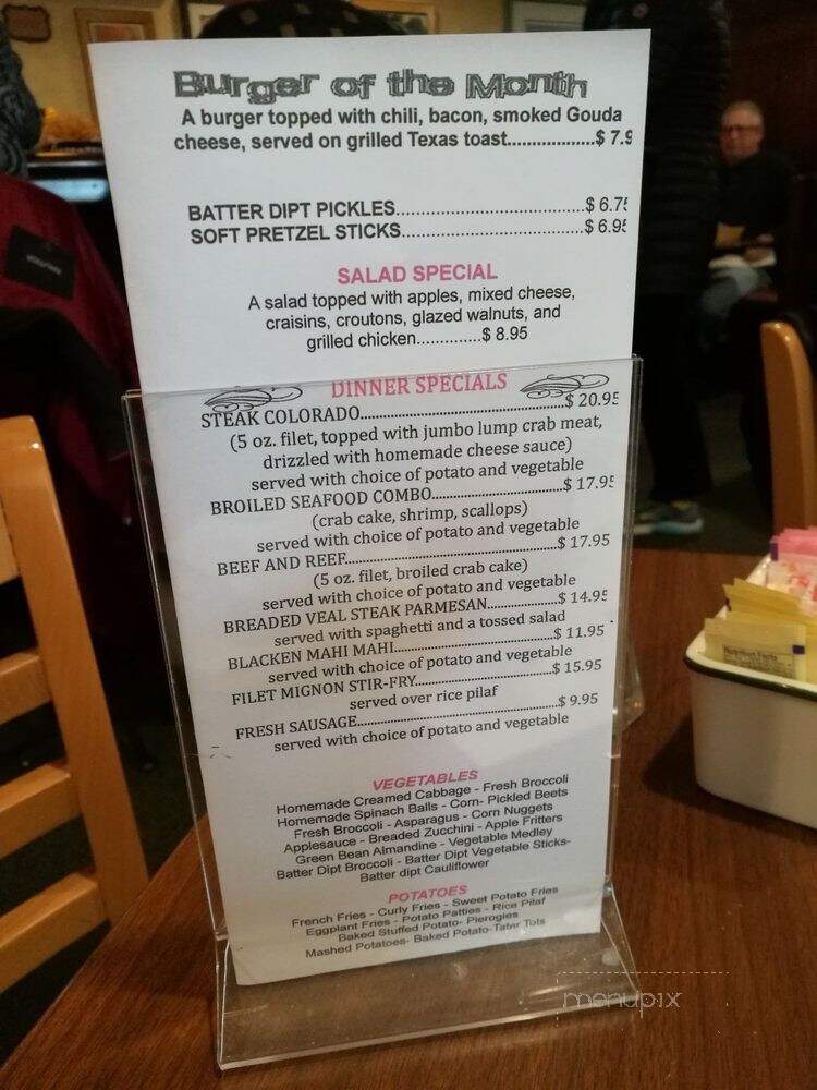 Wert's Cafe - Allentown, PA menu_pic