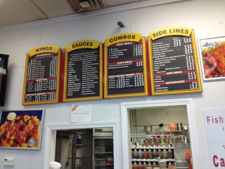 Wings To Go - Johnston, RI menu_pic