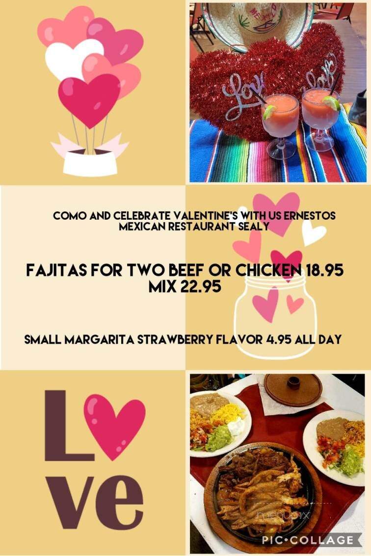 Ernesto's Mexican Restaurant - Brookshire, TX menu_pic