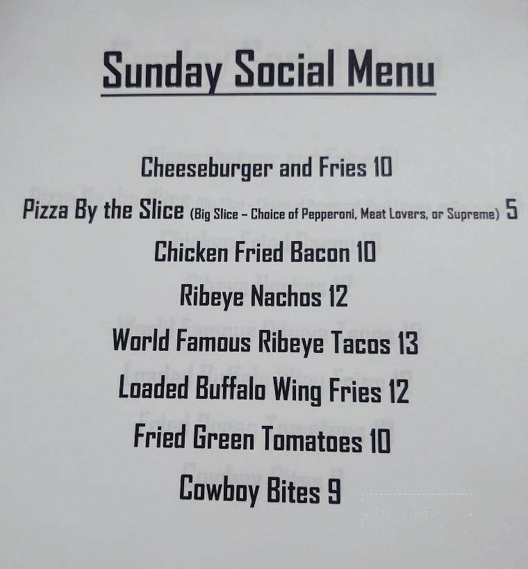 Red Rooster IceHouse - Hawkins, TX menu_pic