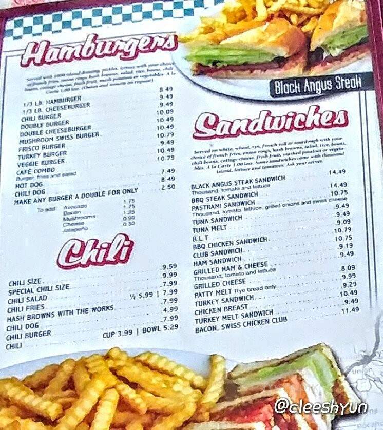 Roys Cafe Barstow - Barstow, CA menu_pic
