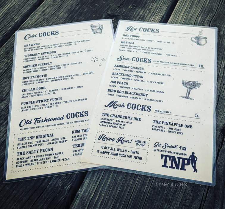 The New Potato - Houston, TX menu_pic