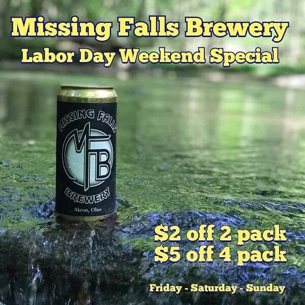 Missing Falls Brewery - Akron, OH