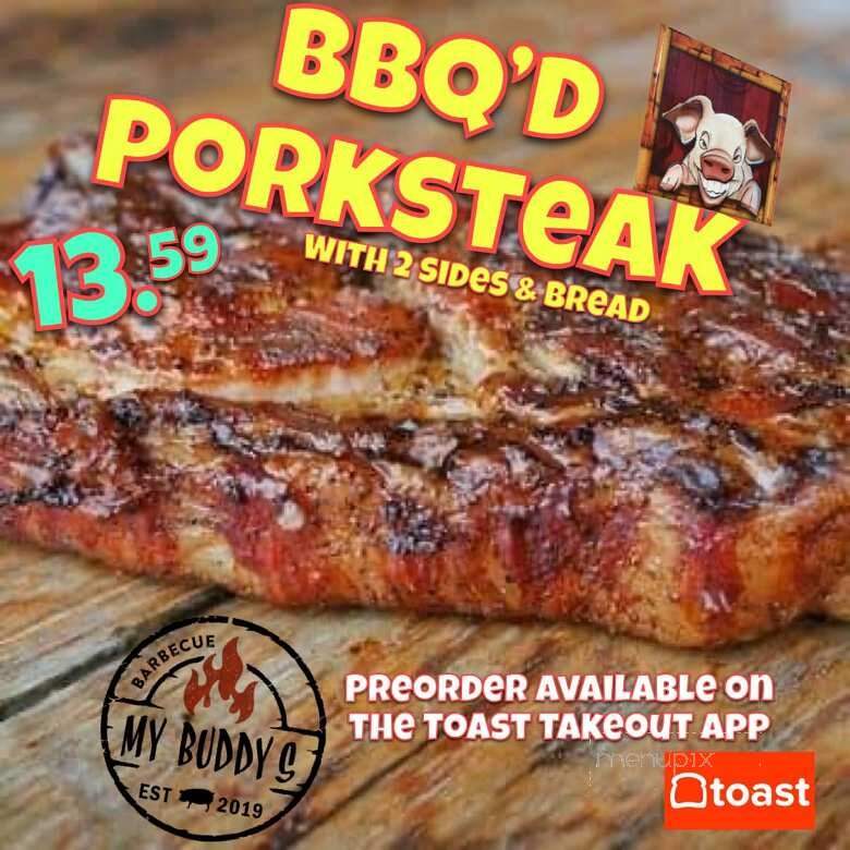 My Buddy's BBQ & Catering - Jacksonville, IL menu_pic