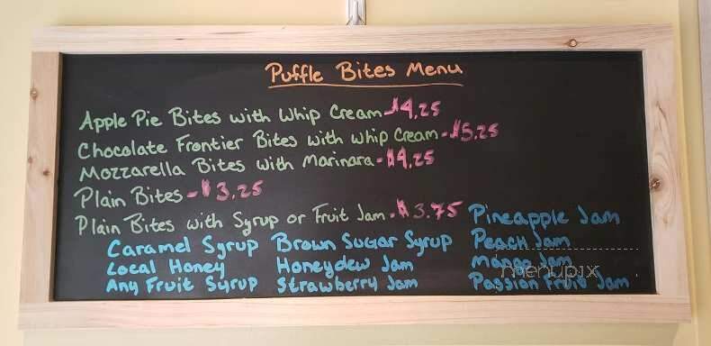 Boba Bowl - Wooster, OH menu_pic