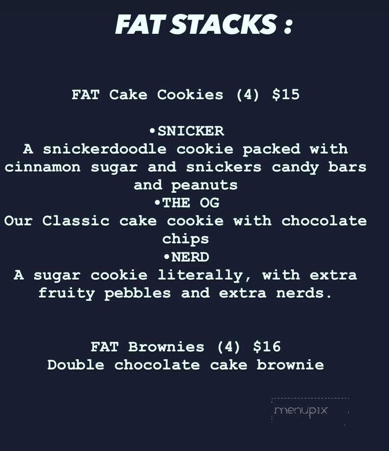 Fatty's - Las Vegas, NV menu_pic
