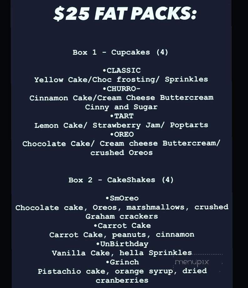 Fatty's - Las Vegas, NV menu_pic