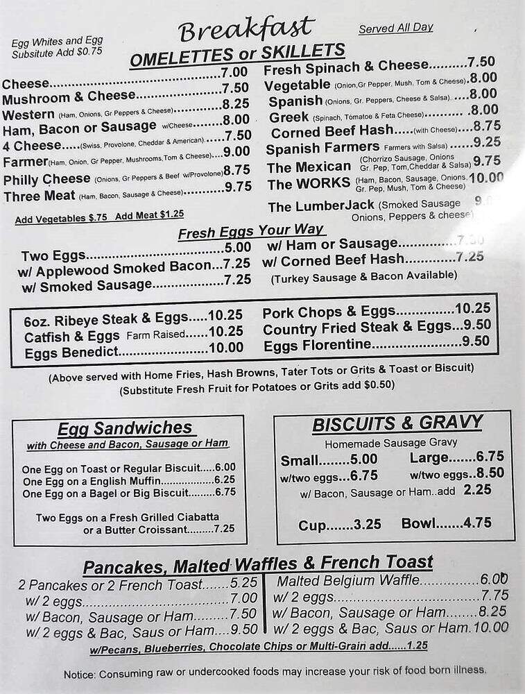 Dottie's Restaurant - Palm Bay, FL menu_pic