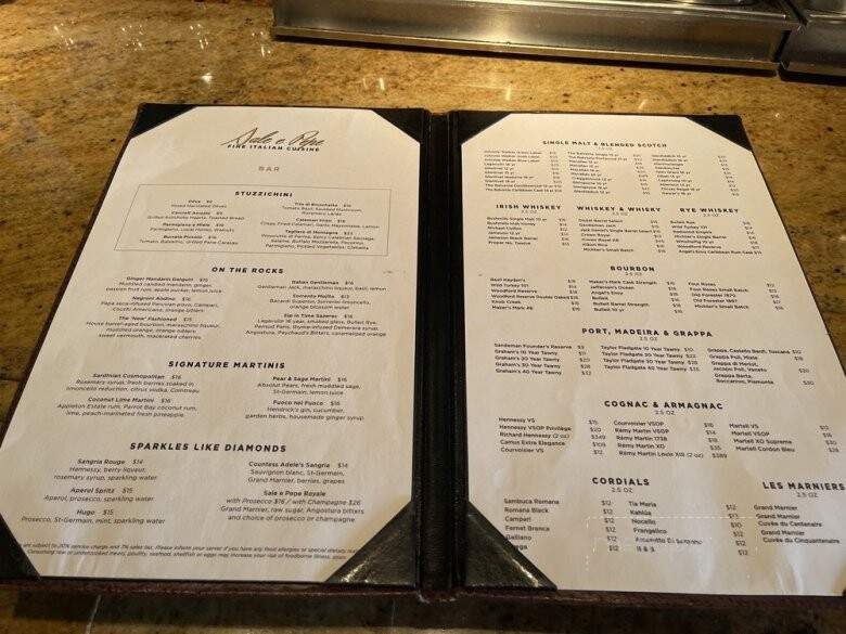 Sale E Pepe - Marco Island, FL menu_pic