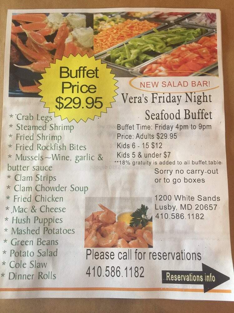 Vera's White Sands Restaurant - Lusby, MD