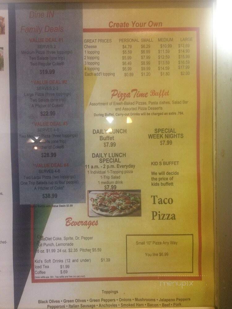 Pizza Time - Lexington, MS