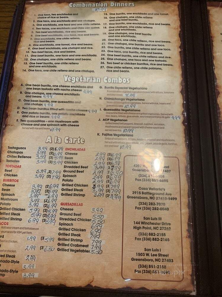 Casa Vallarta Mexican - Greensboro, NC