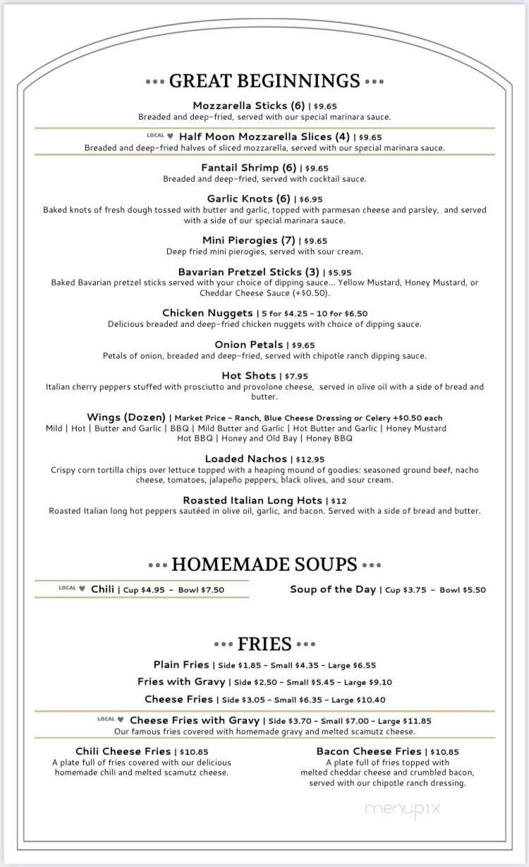 Rostas Cafe - Hazleton, PA menu_pic