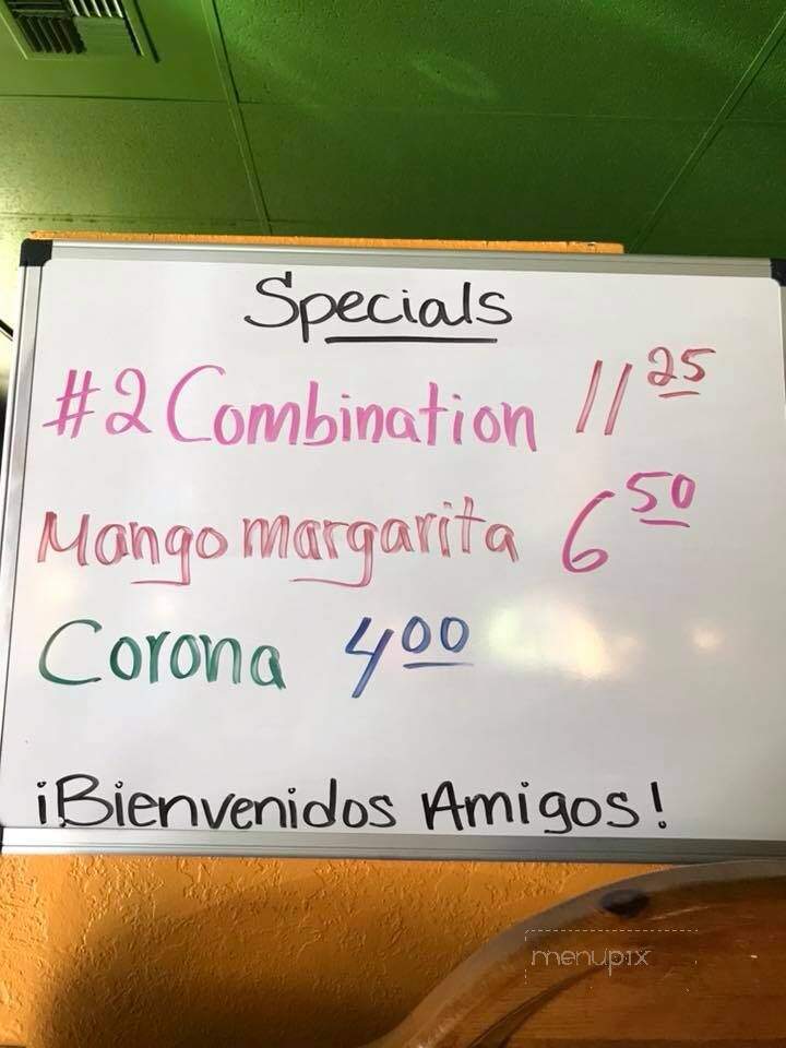 El Caporal Mexican Restaurant - North Bend, WA menu_pic