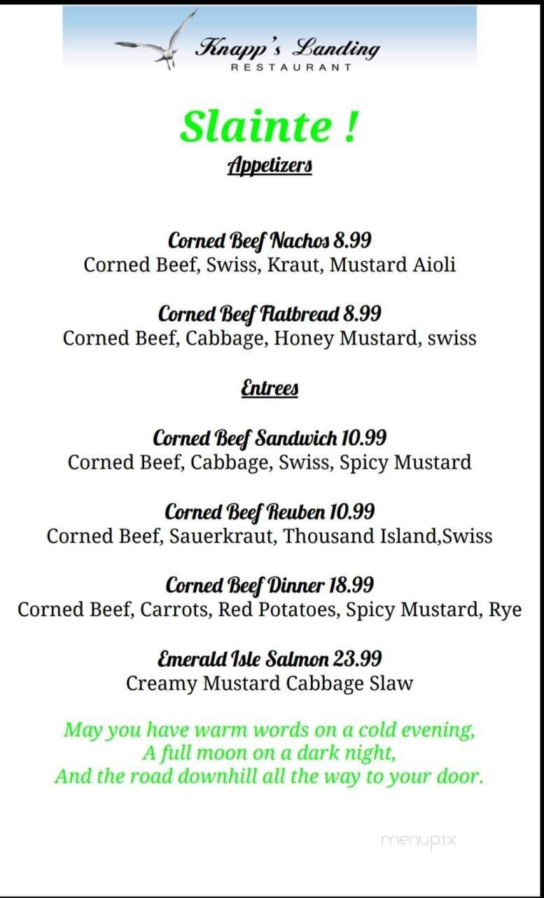 Knapp's Landing Restaurant - Stratford, CT