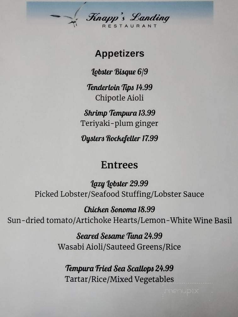 Knapp's Landing Restaurant - Stratford, CT