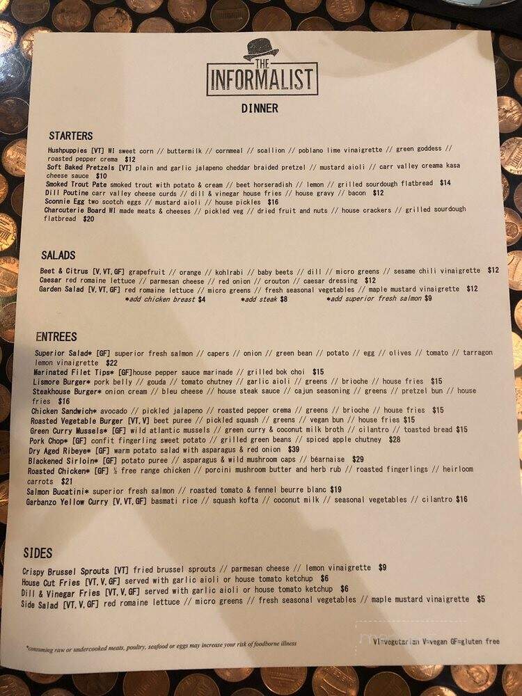 The Informalist - Eau Claire, WI