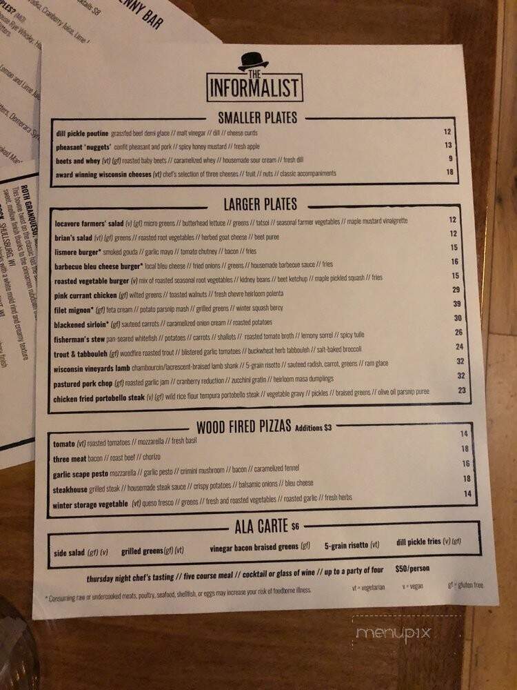 The Informalist - Eau Claire, WI