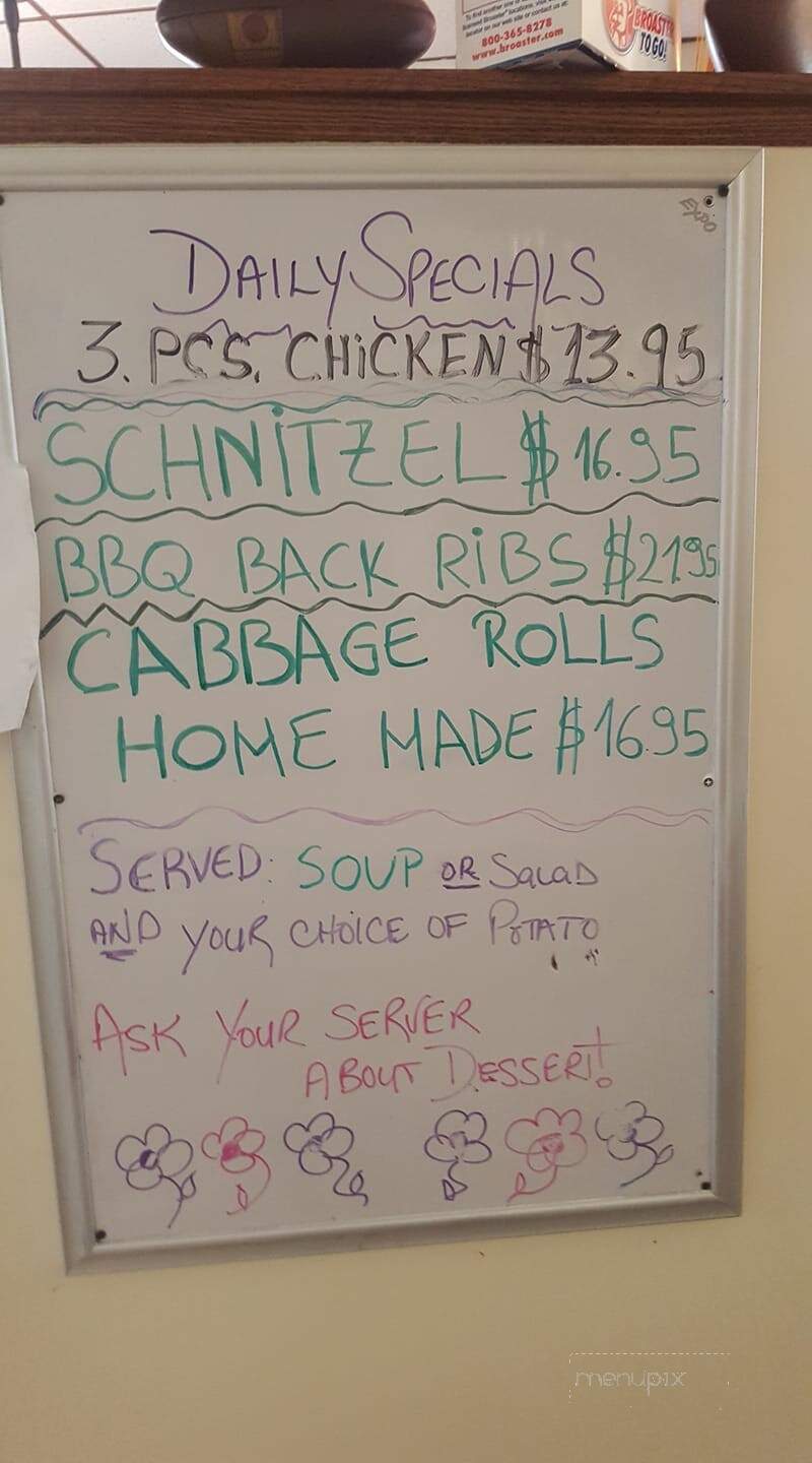 Nicolas Restaurant - Port Severn, ON menu_pic