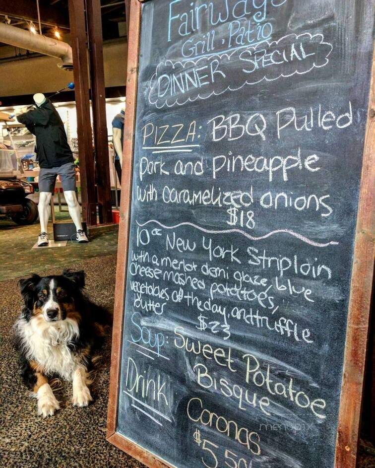 Westwood Plateau Golf and Country Club - Coquitlam, BC menu_pic