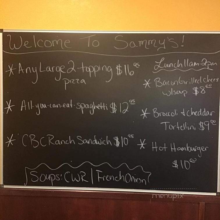 Sammy's Pizza Restaurant & Tavern - International Falls, MN menu_pic