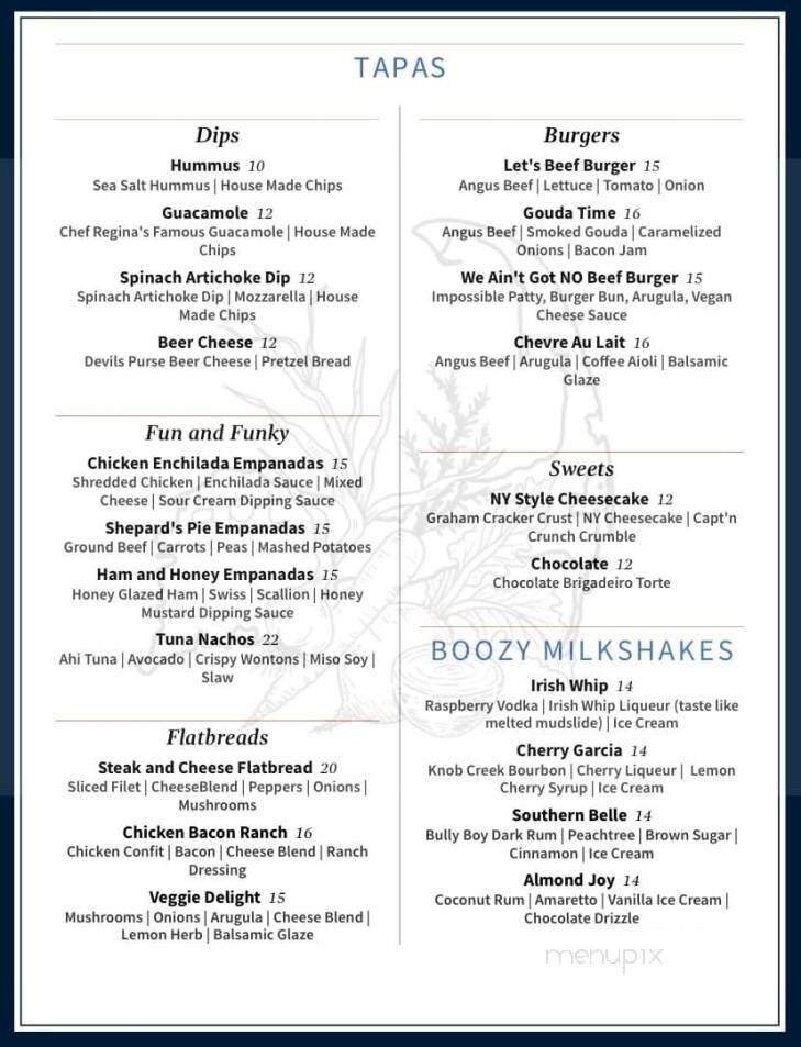 Apt Cape Cod - Brewster, MA menu_pic