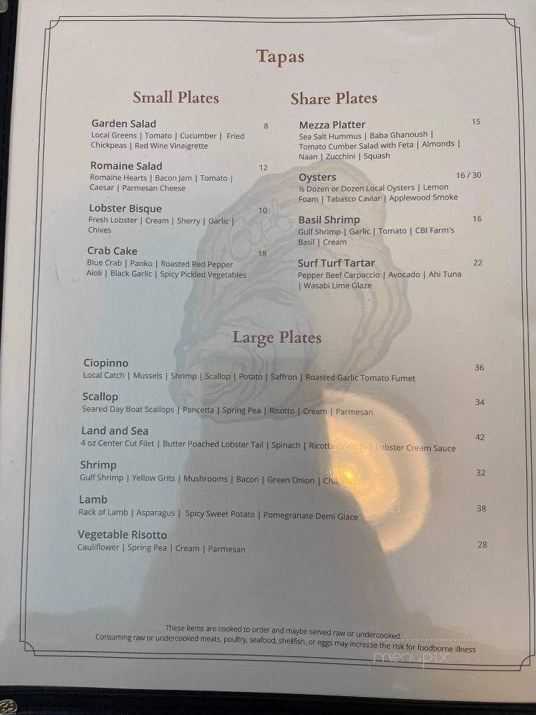 Apt Cape Cod - Brewster, MA menu_pic
