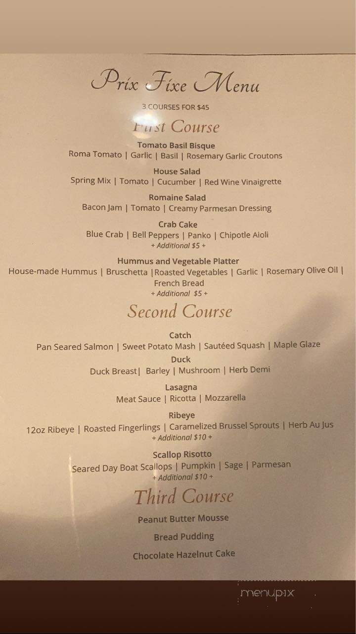 Apt Cape Cod - Brewster, MA menu_pic