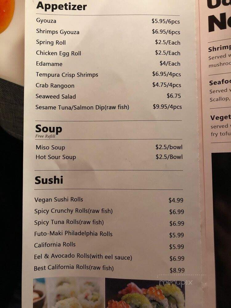 Rise Asian Fusion - Walworth, WI menu_pic
