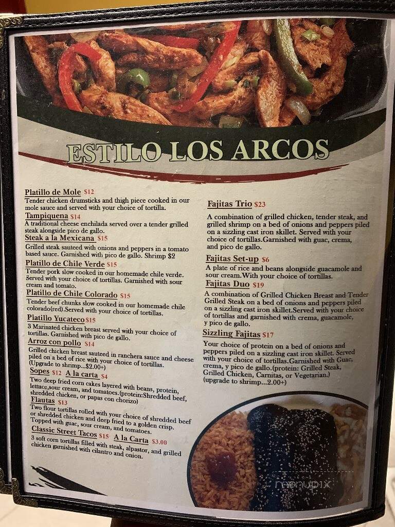 Los Arcos Mexican Restaurant - La Quinta, CA menu_pic