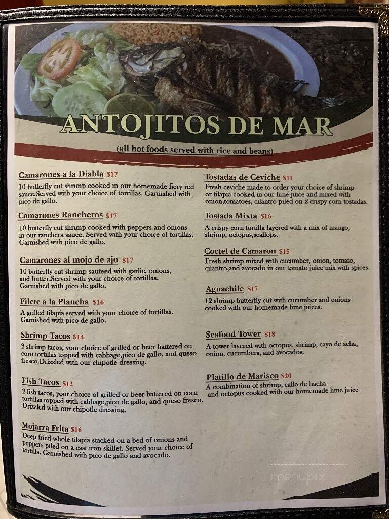 Los Arcos Mexican Restaurant - La Quinta, CA menu_pic