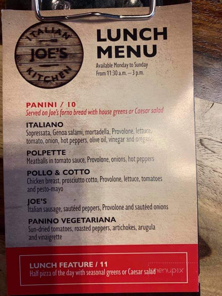 Joe's Italian Kitchen - Almonte, ON