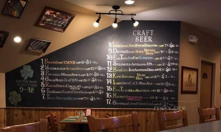Milton Inn Bar & Grill - Oak Ridge, NJ menu_pic