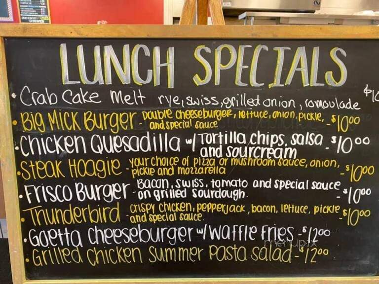 Red Squirrel - Cincinnati, OH menu_pic