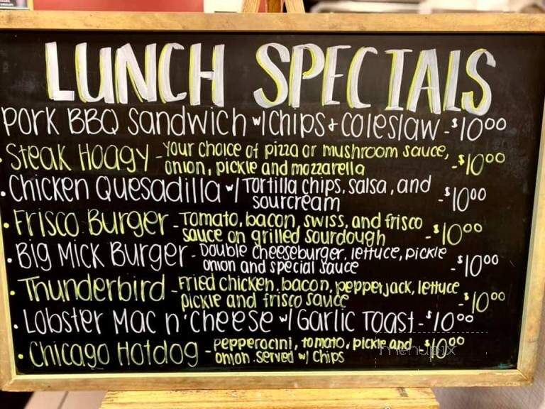 Red Squirrel - Cincinnati, OH menu_pic