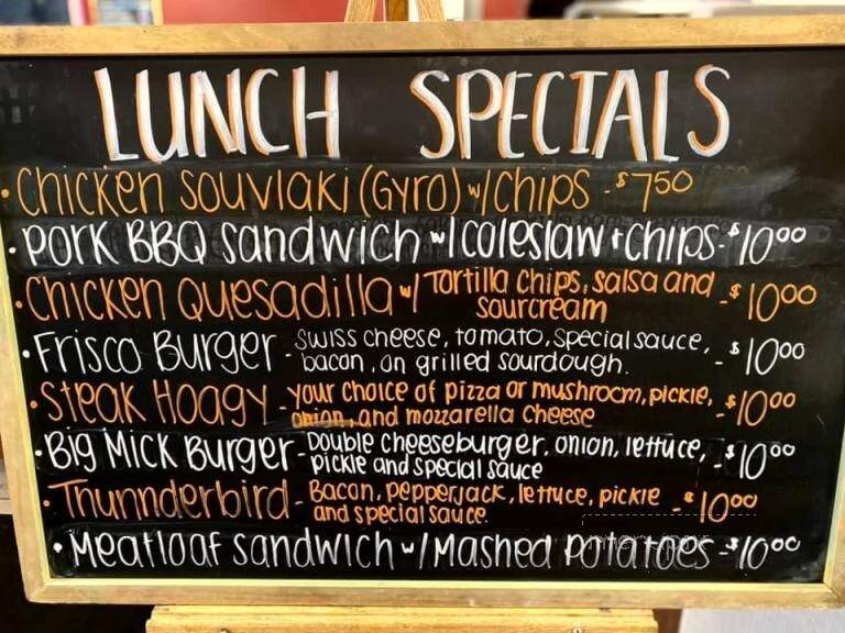 Red Squirrel - Cincinnati, OH menu_pic